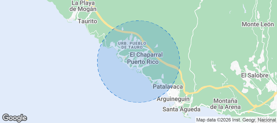Puerto Rico Airbnb map